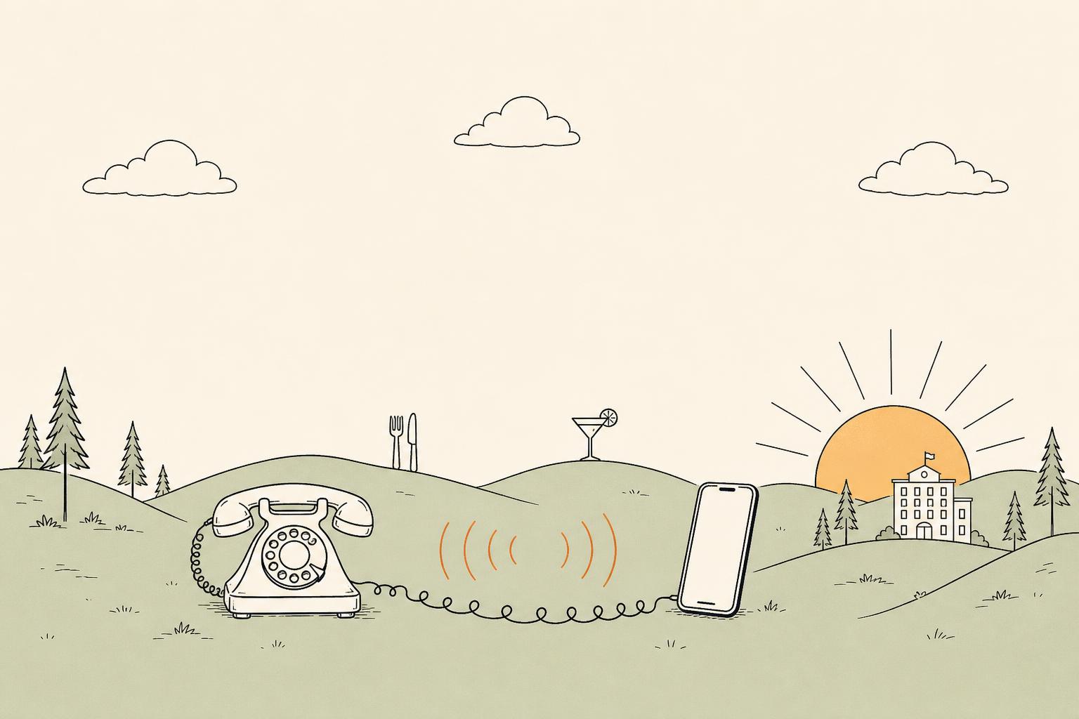 LocalLine calling illustration