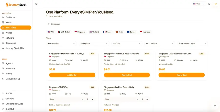 2000+ eSIM Plans preview
